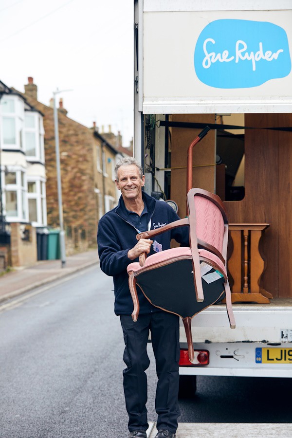 DON’T DISCARD – DONATE! SUE RYDER ENCOURAGES CHELTENHAM LOCALS TO DONATE UNWANTED FURNITURE TO HELP 